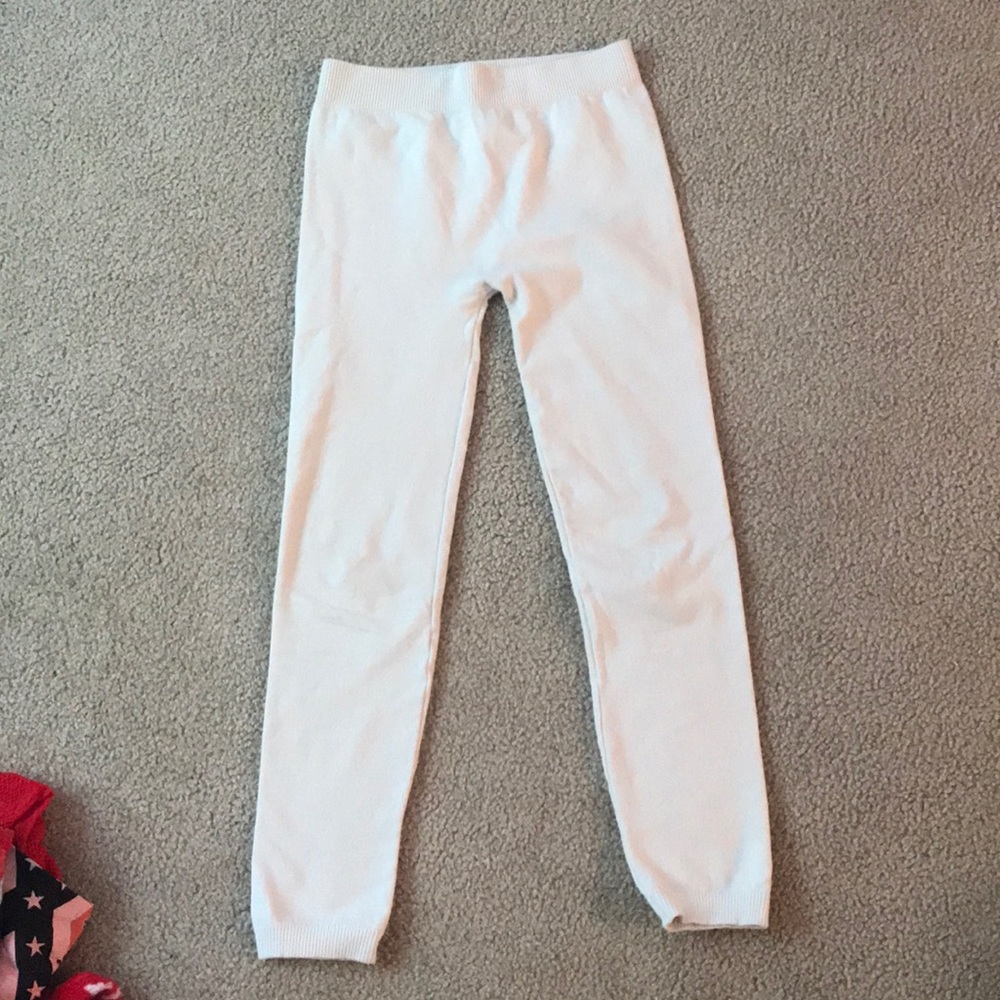 Creme leggings